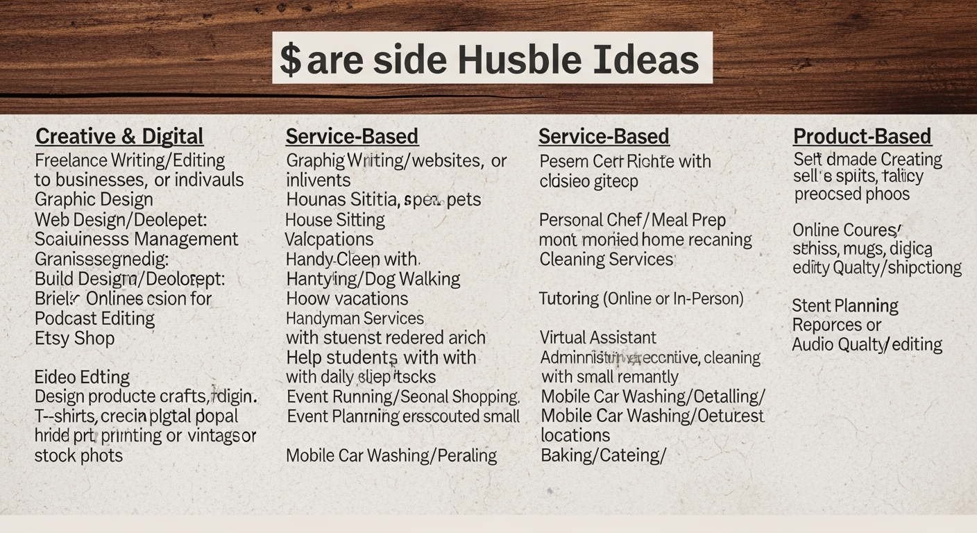 best side hustles to start 2026
