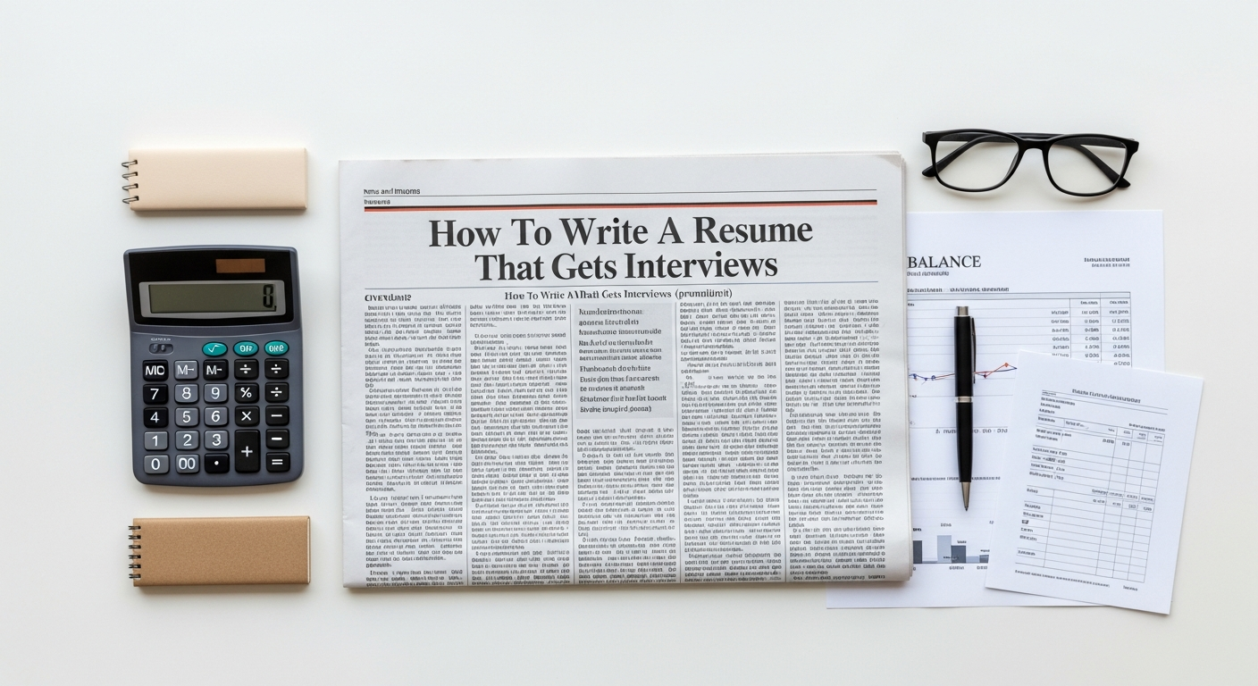 How To Write A Resume That Gets Interviews 1 How To Write A Resume That Gets Interviews