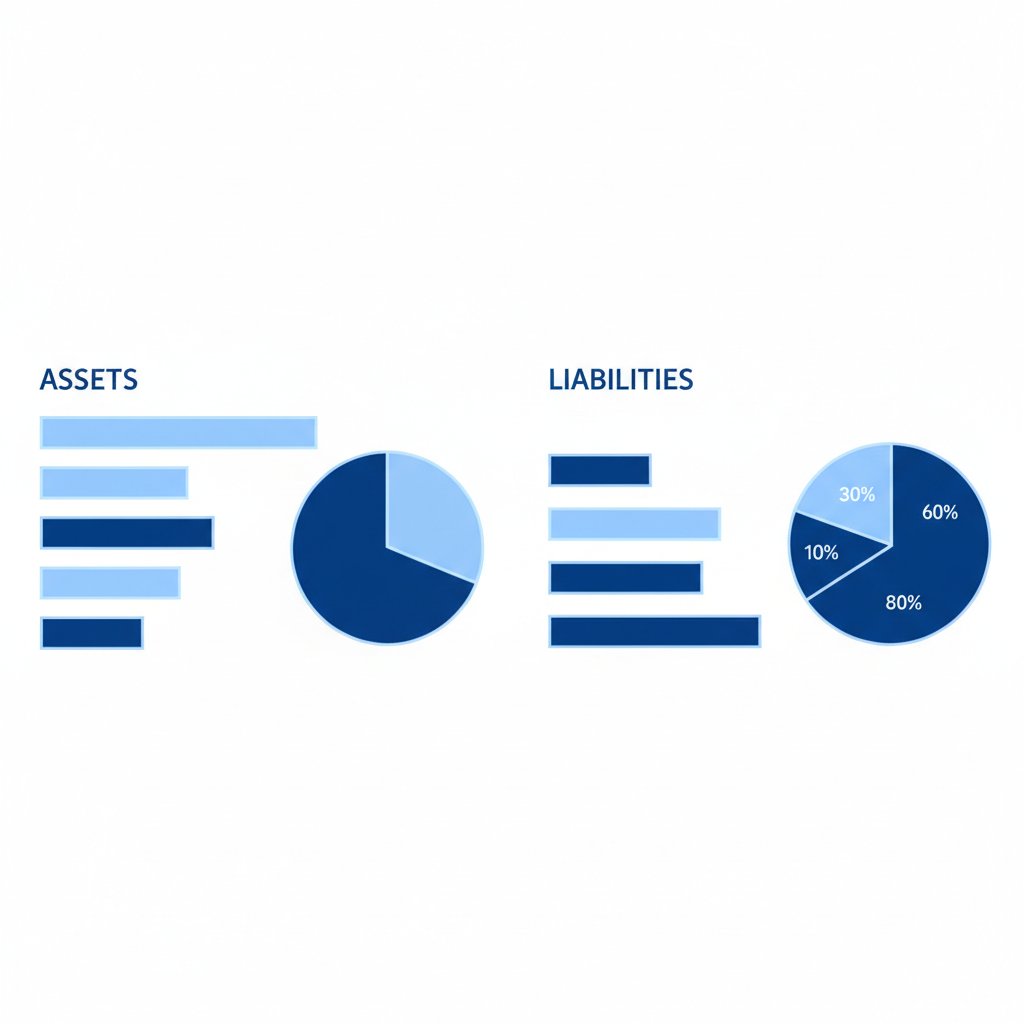 Assets Vs Liabilities 3 assets vs liabilities - chart 6 illustration