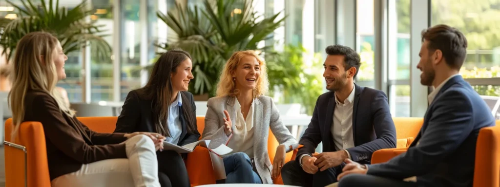 a group of business professionals discussing the long-term benefits of investing in professional lice removal services.