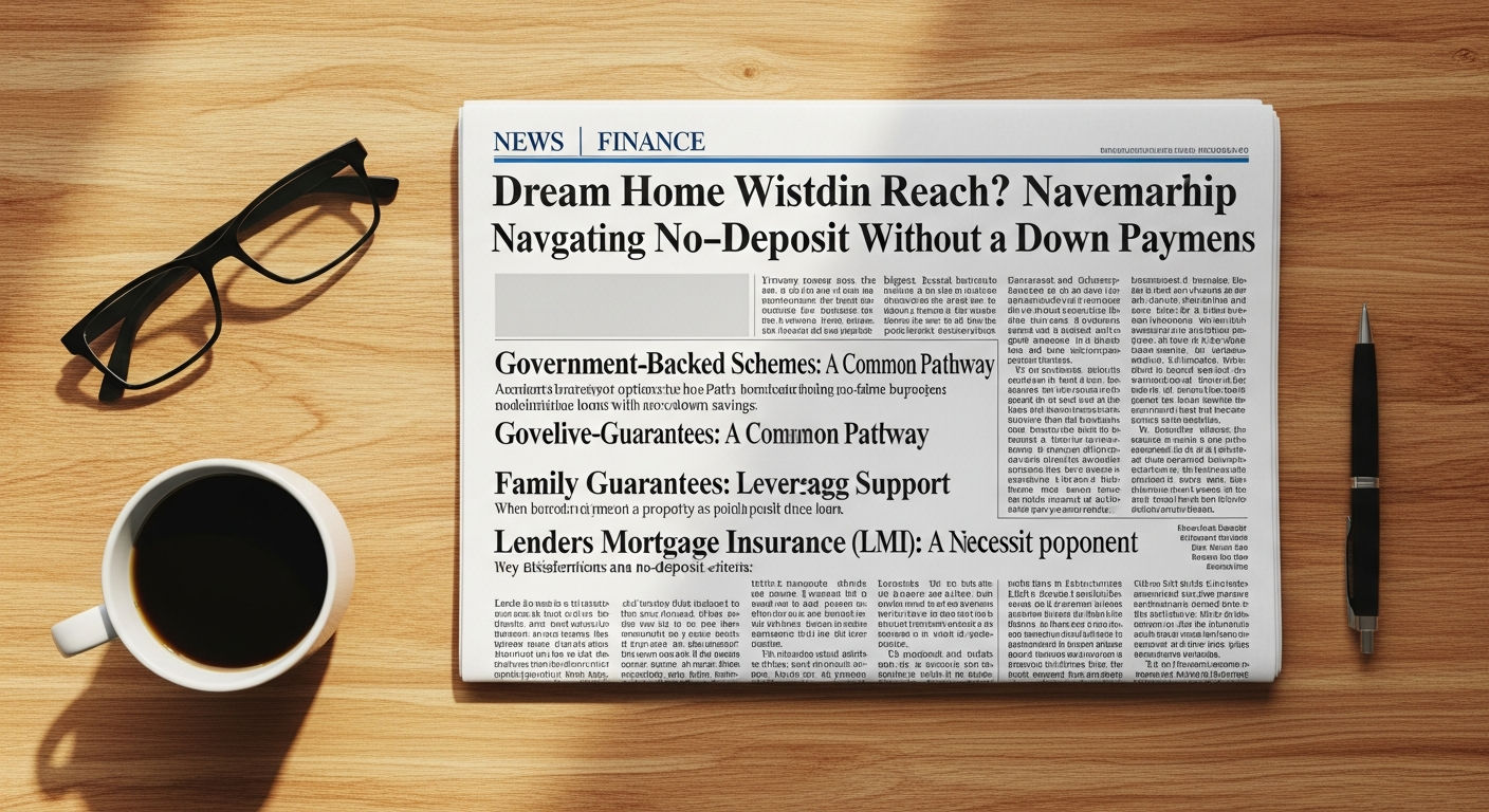 How to Get a Home Loan With No Deposit 1 How To Get A Home Loan With No Deposit