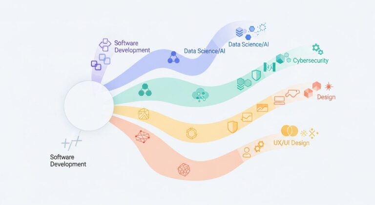 tech career paths guide — featured illustration