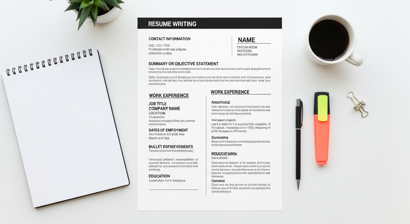 Crafting Your Interview-Winning Resume for 2026: Your Essential Guide 2 how to write resume gets interviews 2026