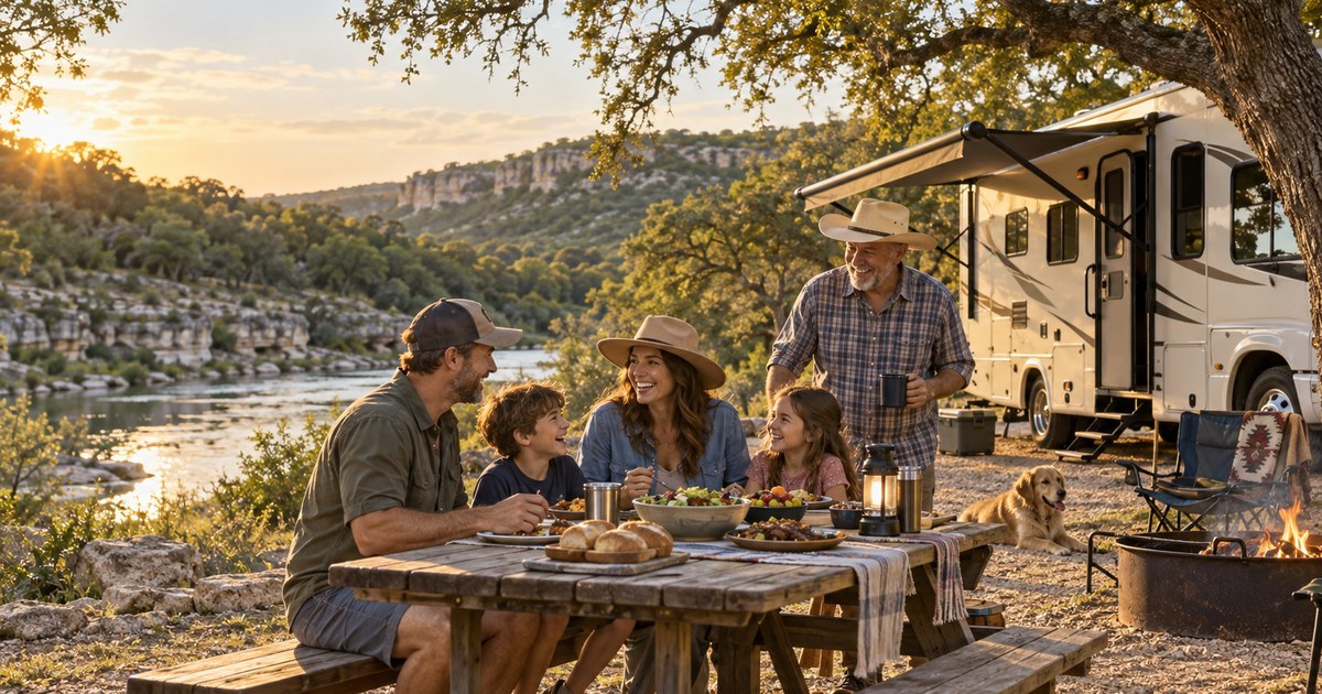 How A Weekend RV Trip Near San Antonio Enhances Family Bonding