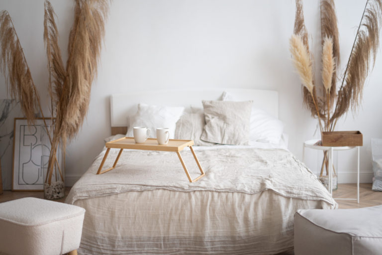 white bedroom
