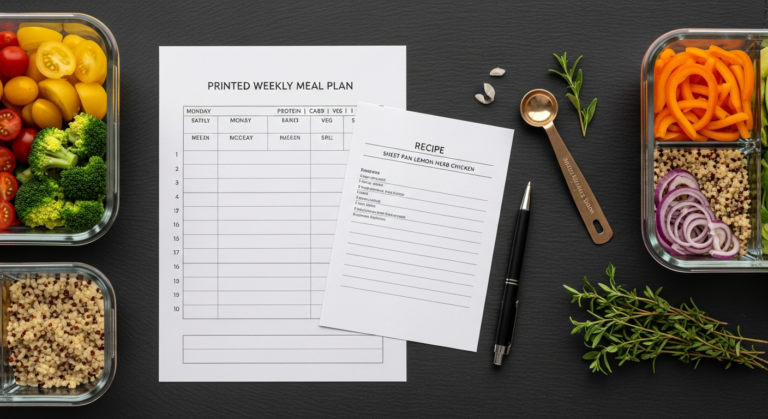 healthy meal prep ideas week