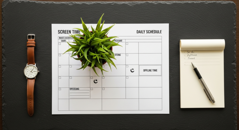 how to reduce screen time tips