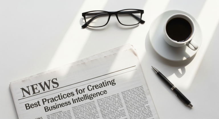 Best practices for creating business intelligence reports