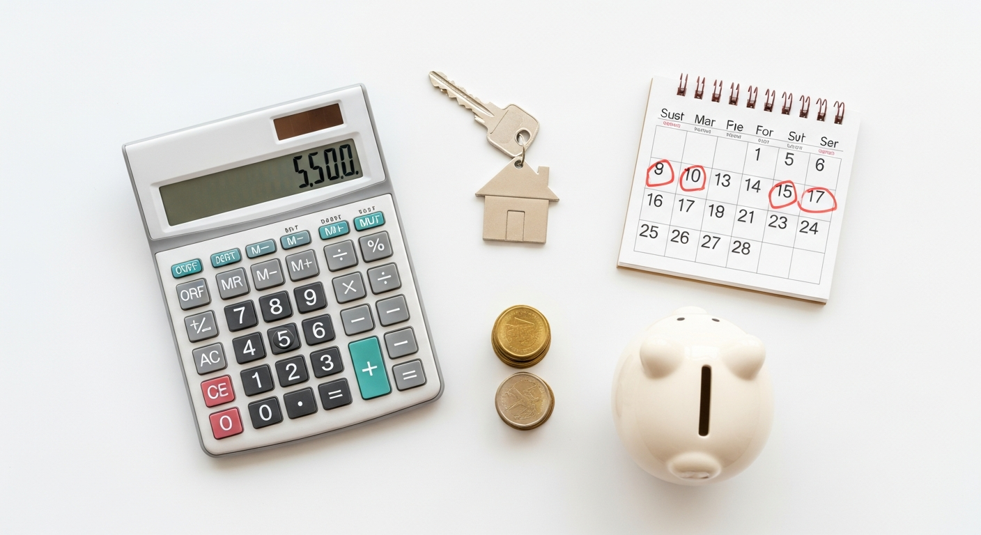 Chart illustrating the breakdown of typical mortgage closing costs and fees
