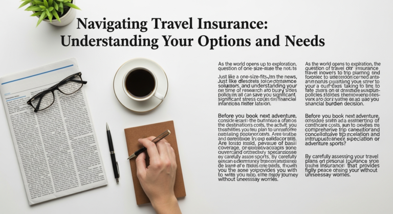 Determine the level of travel insurance you need
