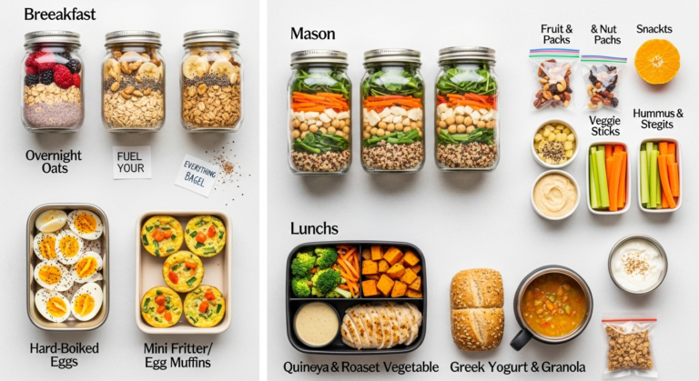 healthy meal prep ideas for the week