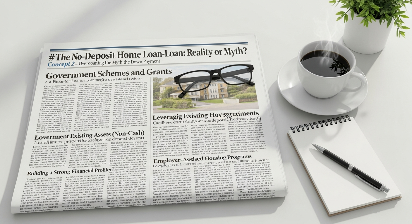 How To Get A Home Loan With No Deposit