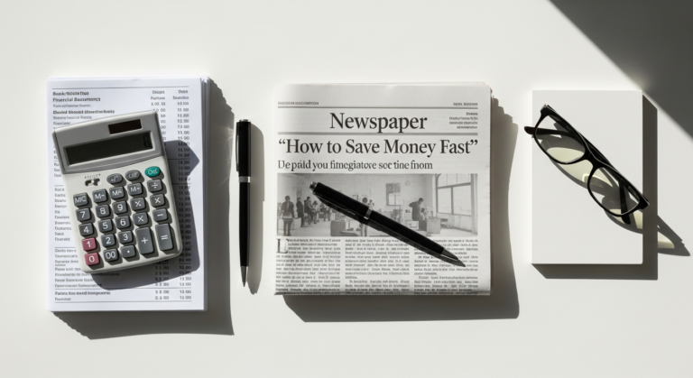 how to save money fast on a tight budget