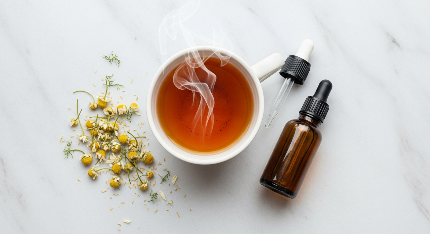 Mindfulness for Daily Stress Reduction: Simple Practices for a Calmer Life 2 Woman mindfully drinking tea, illustrating integrating mindfulness into daily routine