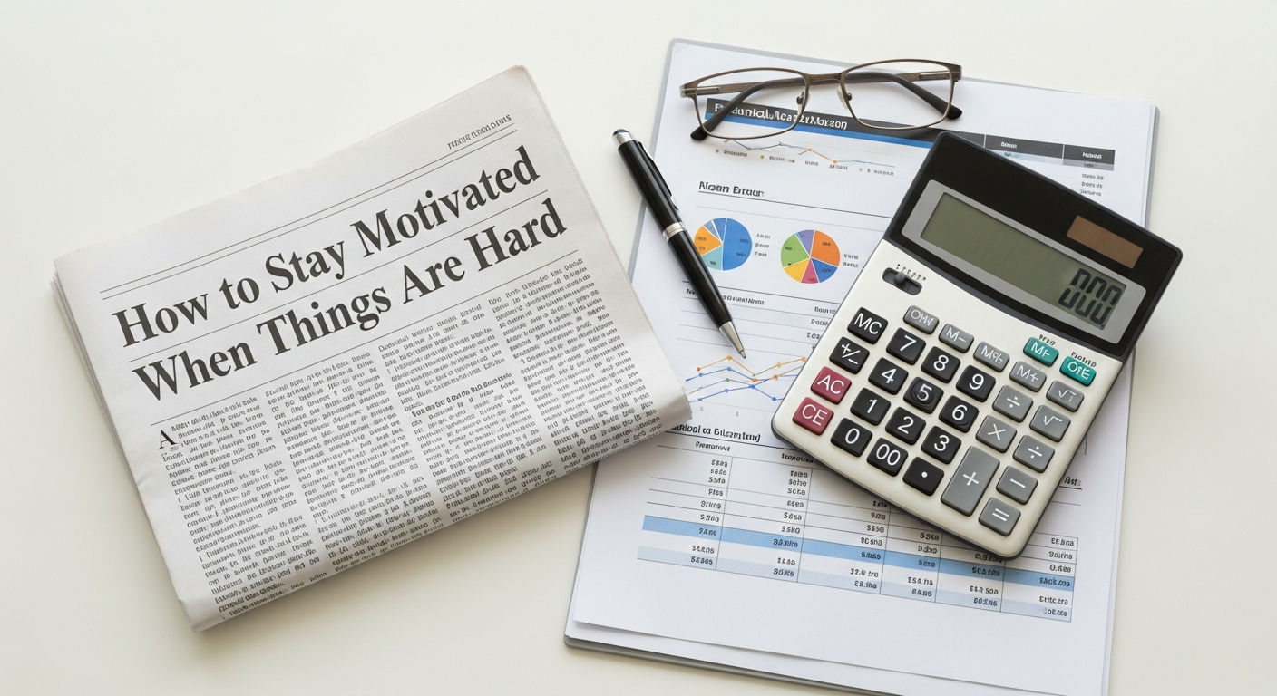 How To Stay Motivated When Things Are Hard