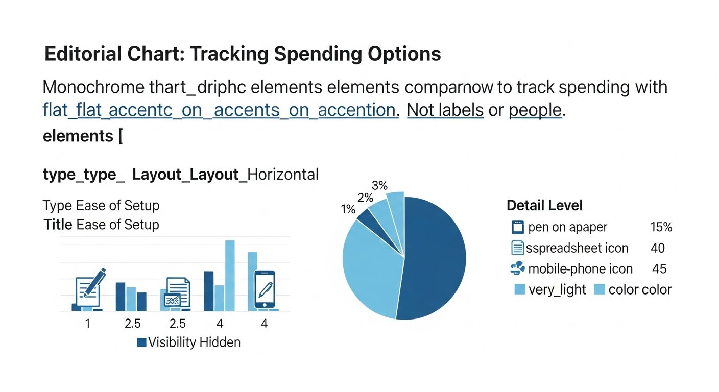 How To Track Spending 3 how to track spending - chart 6 illustration
