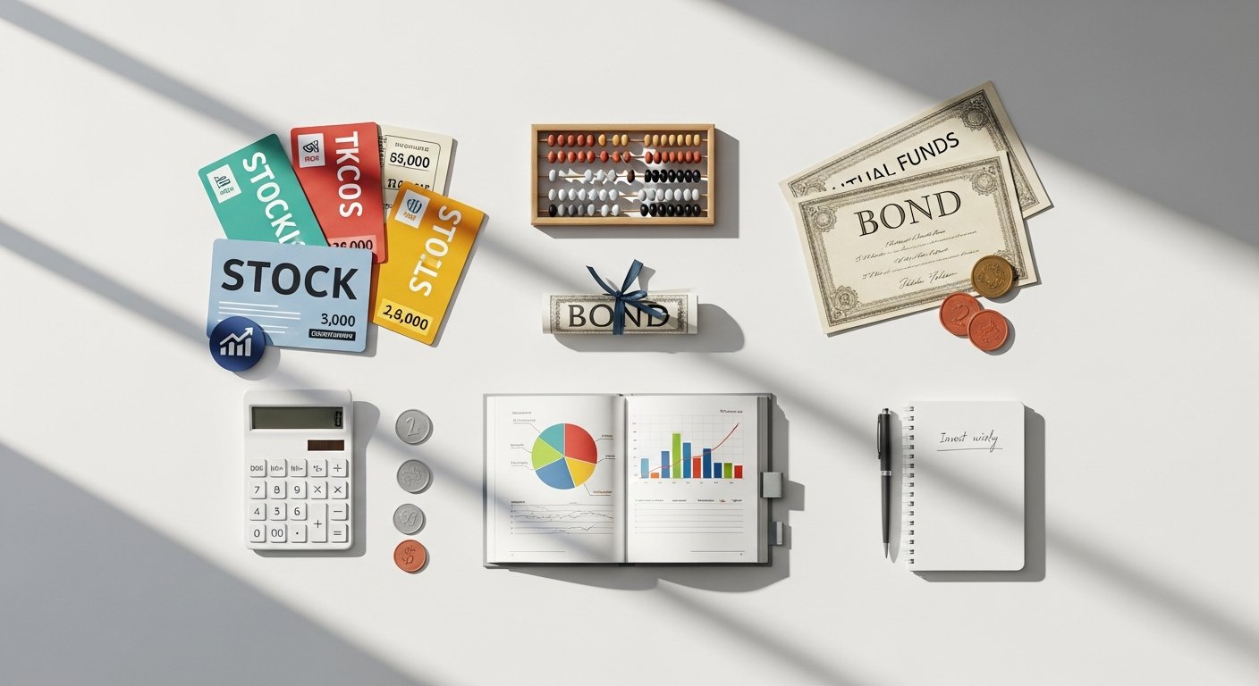 Stocks Bonds Mutual Funds Explained 1 stocks bonds mutual funds explained - photo 2 illustration
