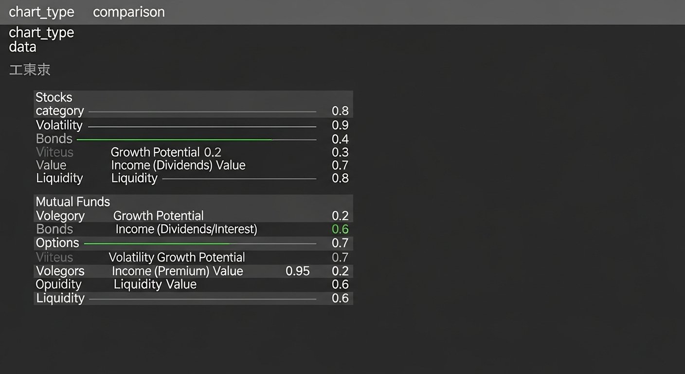 Stocks Bonds Mutual Funds Explained 2 stocks bonds mutual funds explained - chart 6 illustration
